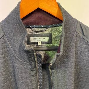 Ted Baker zip up sweater jacket